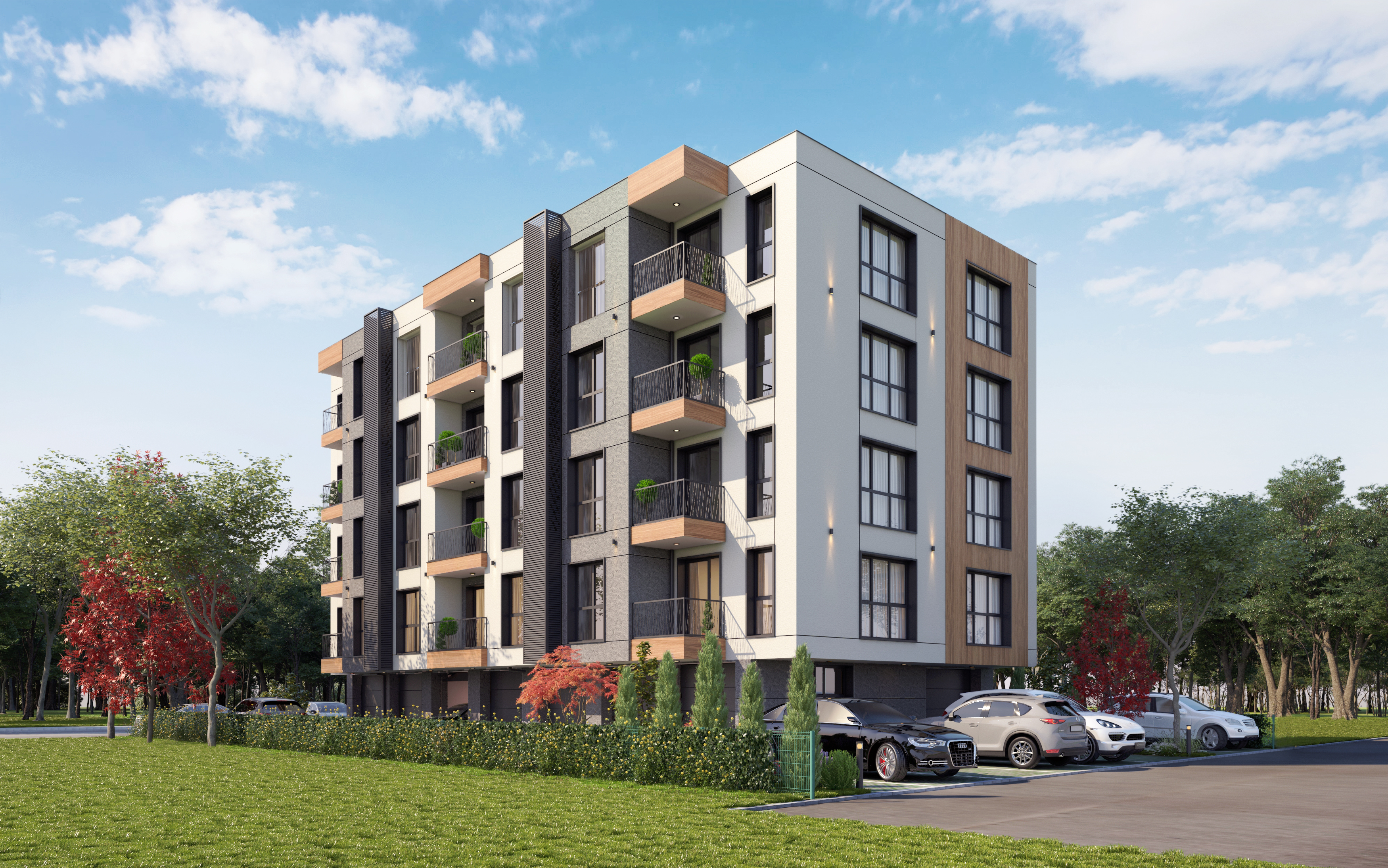 LakeView Pomorie — архитектурен изглед