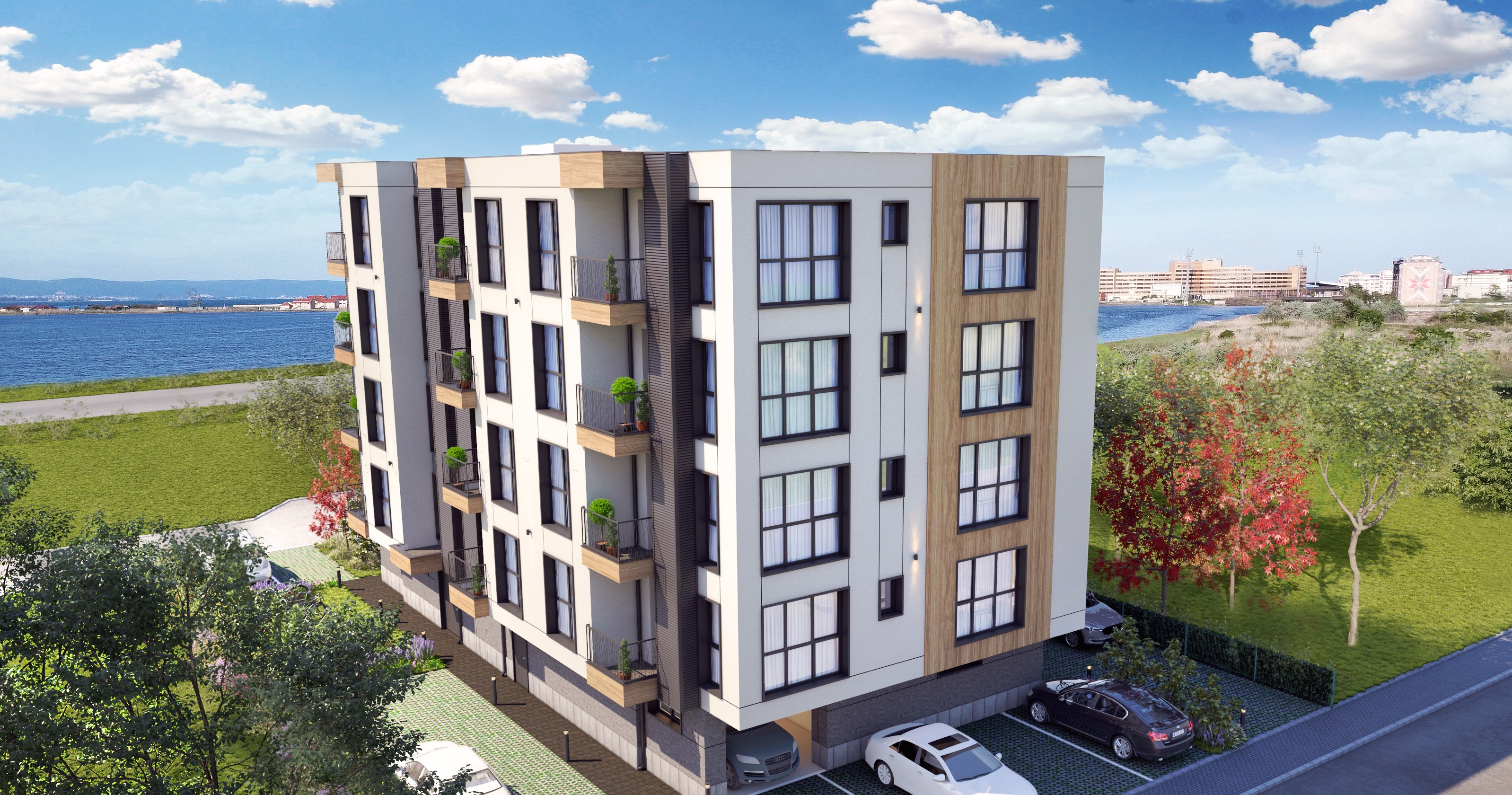 LakeView Pomorie — визуализация на проекта